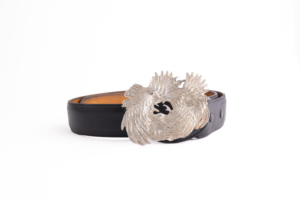 Campillo´s Belt: Black Leather