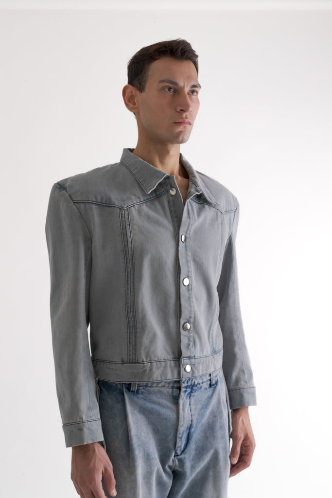 Cuate: Light Blue Denim Jacket