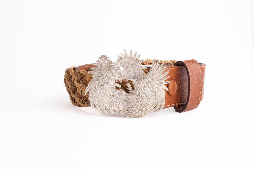 Campillo´s Belt: Crossed Braided Yute