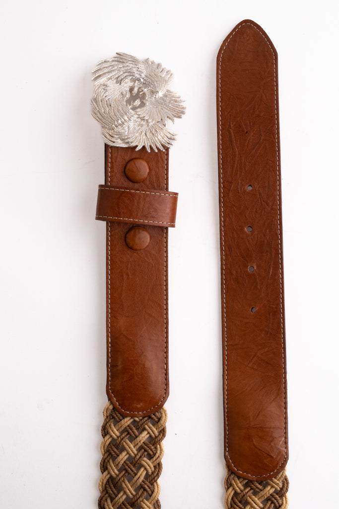 Campillo´s Belt: Crossed Braided Yute